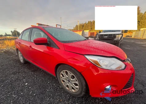 2012 Ford Focus Se from USA, damaged, VIN 1FAHP3F29CL374611